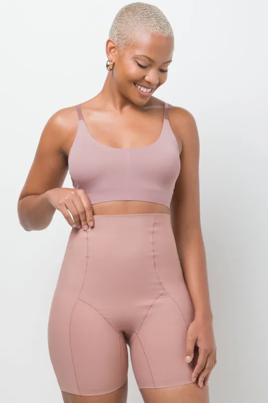 Long Leg Bonded Shapewear Natural sold by Ackermas