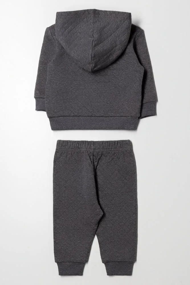 Hooded Tracksuit Dark Grey sold by Ackermas product image thumbnail 4
