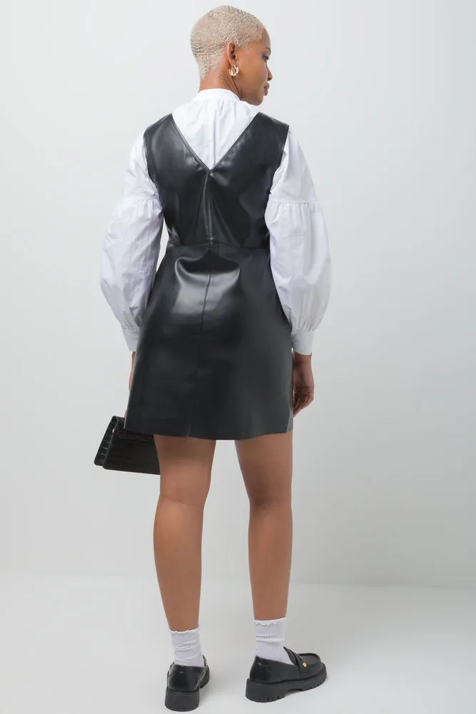Pinafore Dress Black sold by Ackermas product image thumbnail 3