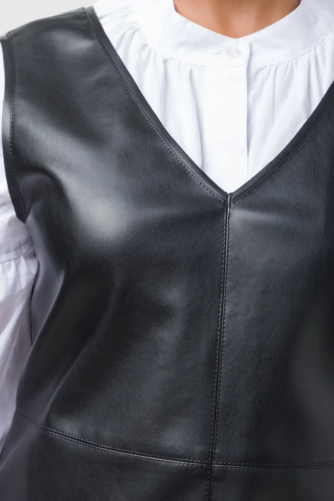 Pinafore Dress Black sold by Ackermas product image thumbnail 4