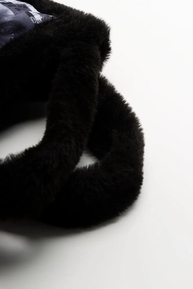 Fur Handbag Black sold by Ackermas product image thumbnail 5