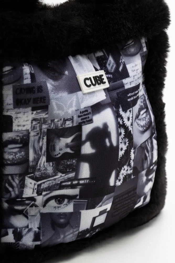 Fur Handbag Black sold by Ackermas product image thumbnail 4