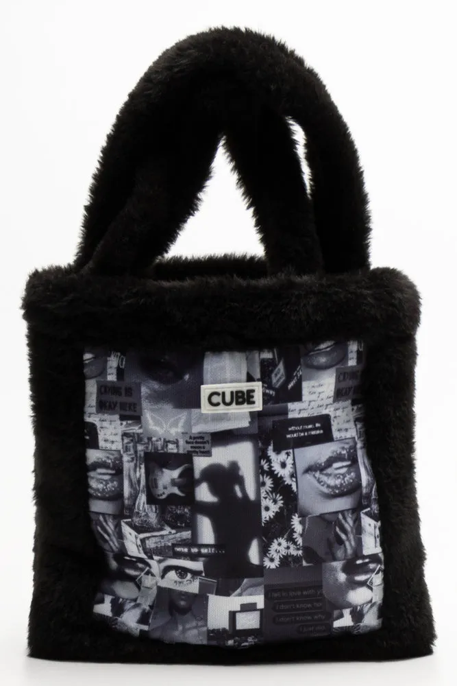 Fur Handbag Black sold by Ackermas