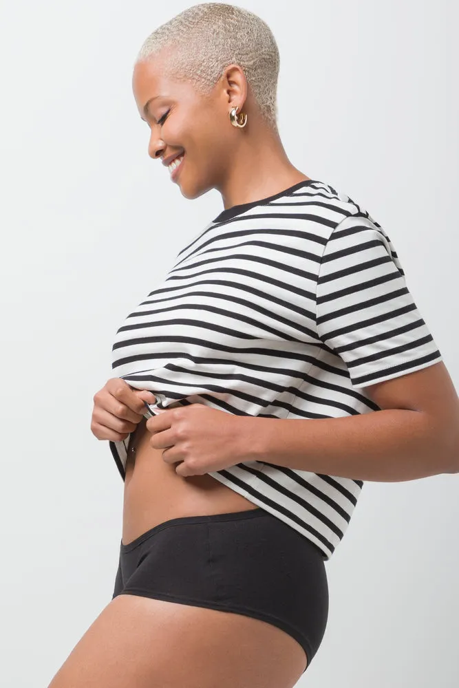 3 Pack Boyleg Panties Black And White sold by Ackermas product image thumbnail 3