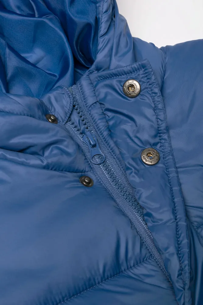Hooded Puffer Jacket Blue sold by Ackermas product image thumbnail 2