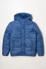 Hooded Puffer Jacket Blue sold by Ackermas