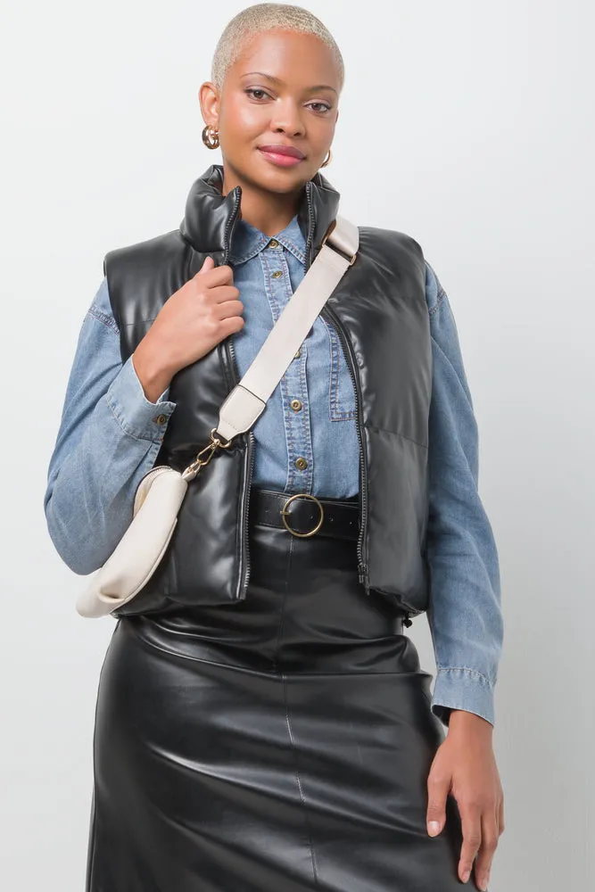 Sleeveless Jacket Black sold by Ackermas