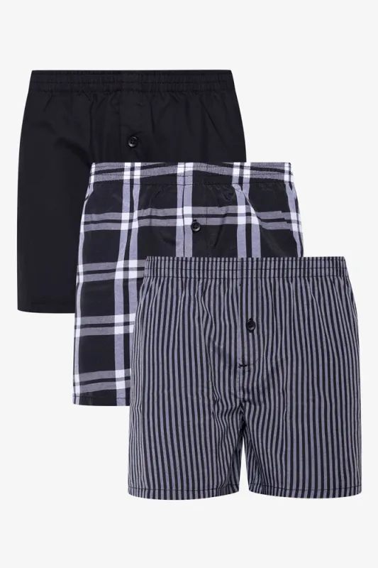 3 Pack Boxers Black sold by Ackermas