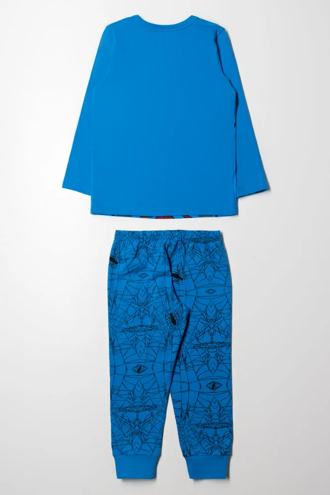 Spider-Man Long Sleeve Pyjamas Blue sold by Ackermas product image thumbnail 4