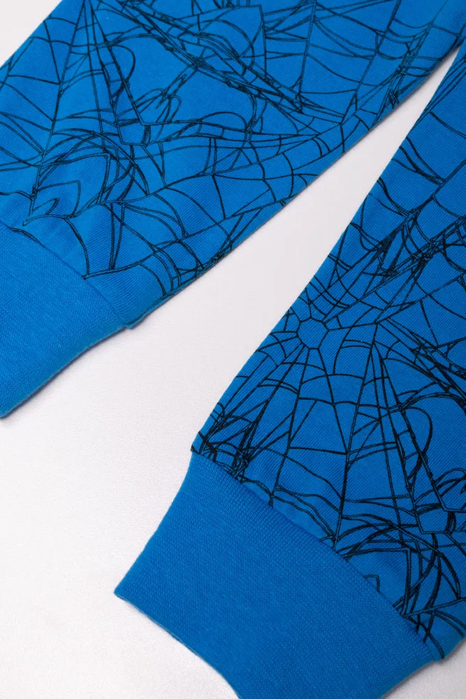 Spider-Man Long Sleeve Pyjamas Blue sold by Ackermas product image thumbnail 3