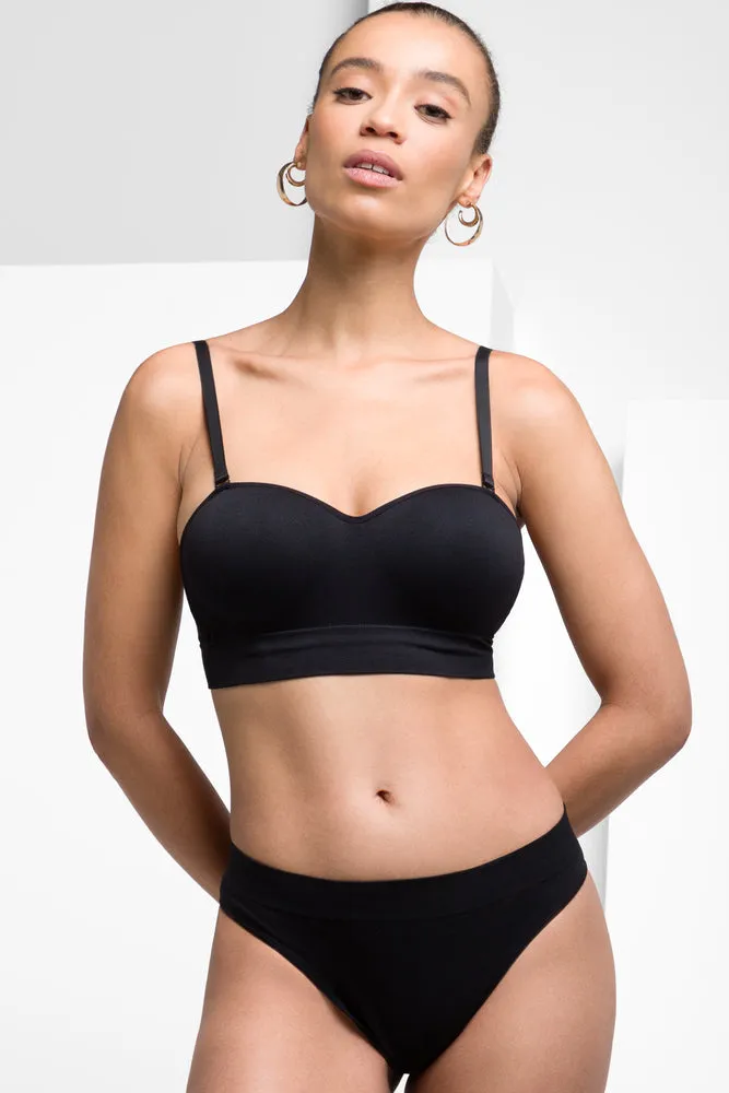 Seamfree Multiway Bra Black sold by Ackermas