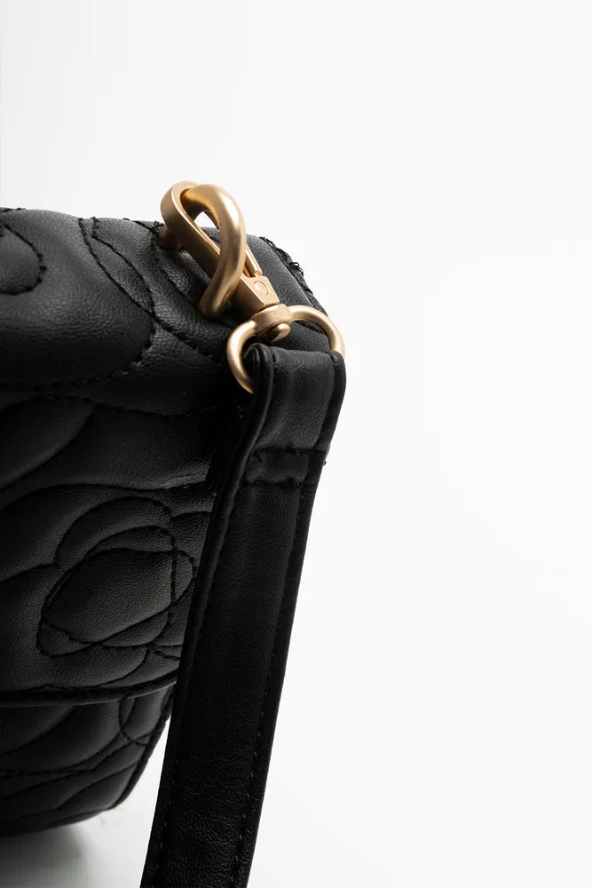 Quilted Clutch Bag Black sold by Ackermas product image thumbnail 5
