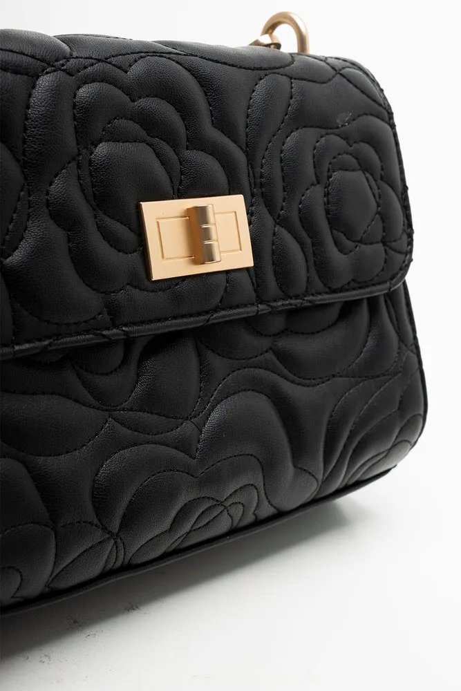 Quilted Clutch Bag Black sold by Ackermas product image thumbnail 4