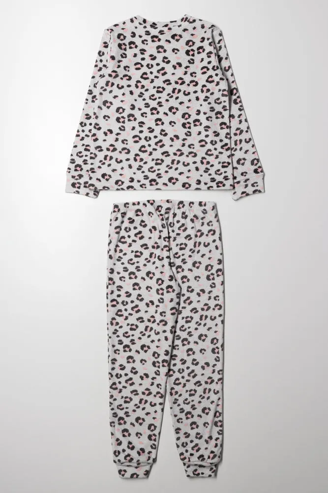 Animal Long Sleeve Pyjamas Grey sold by Ackermas product image thumbnail 4