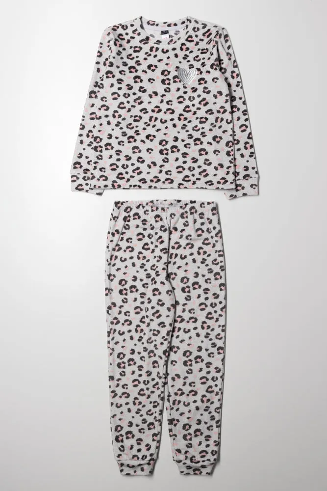 Animal Long Sleeve Pyjamas Grey sold by Ackermas