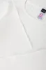 Crew Neck Rib Top Cream sold by Ackermas