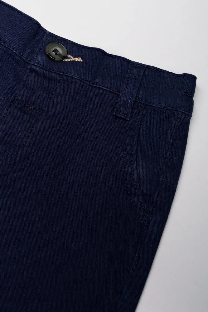 Slim Fit Chino Pants Navy sold by Ackermas product image thumbnail 2