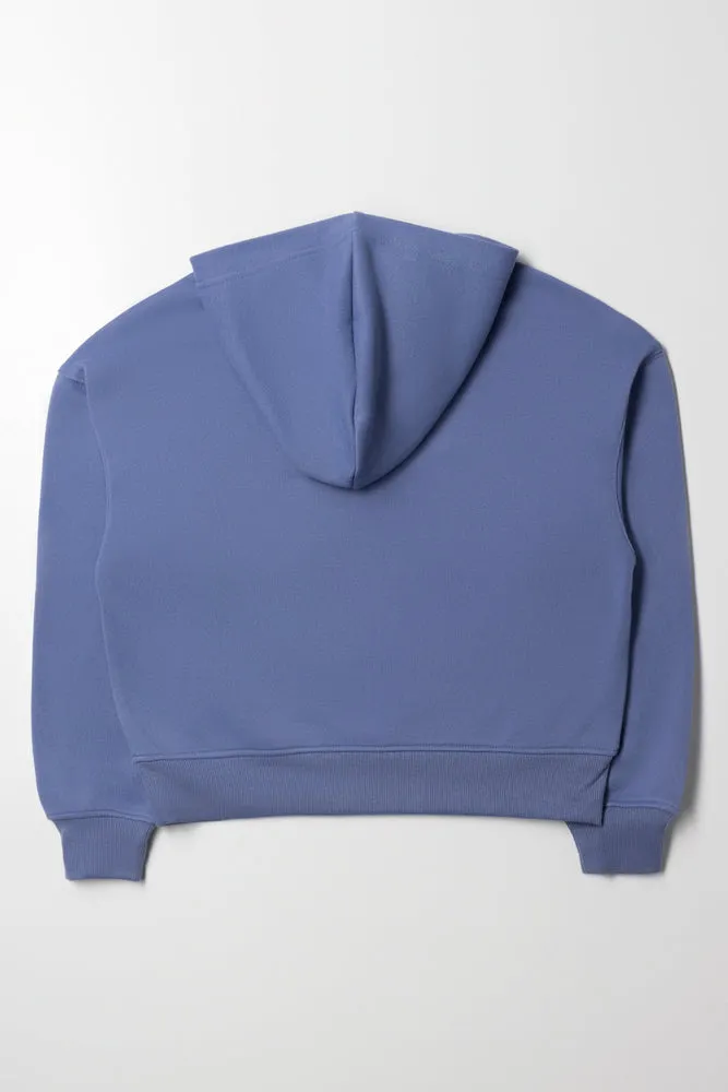 Butterfly Hooded Tracktop Blue sold by Ackermas product image thumbnail 3
