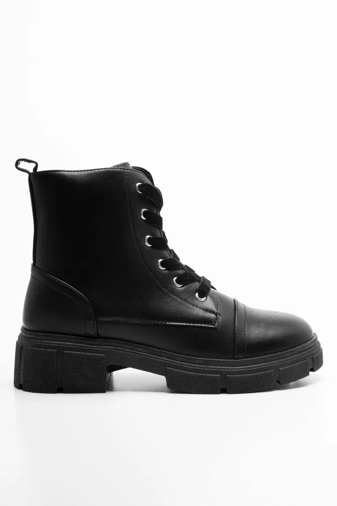 Combat Boots Black sold by Ackermas product image thumbnail 2