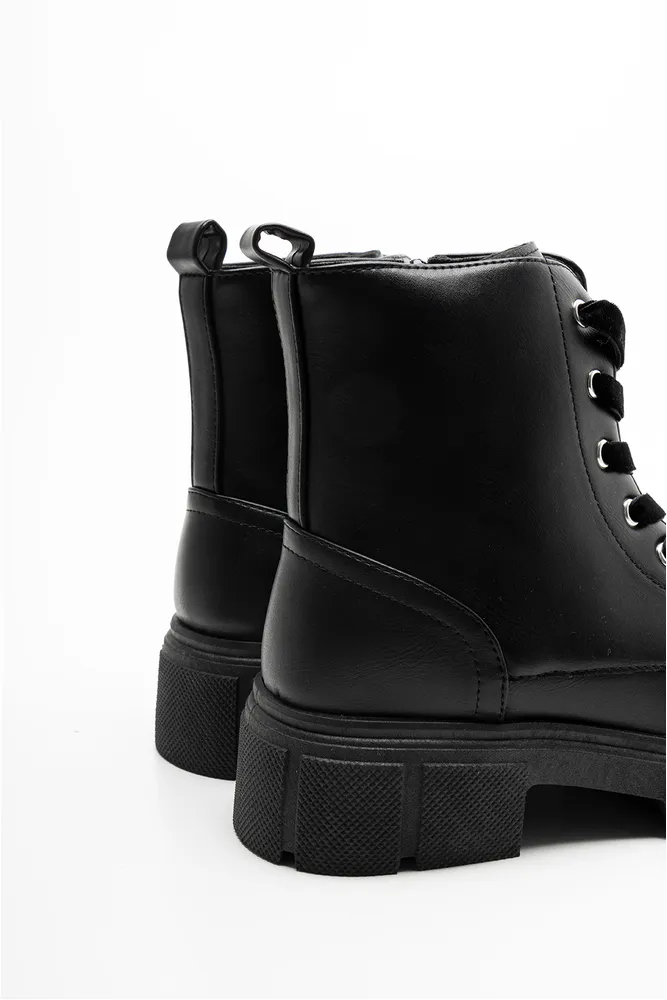 Combat Boots Black sold by Ackermas product image thumbnail 4