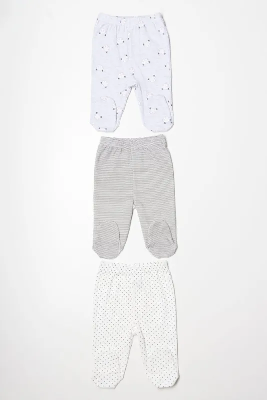 3 Pack Leggings Grey sold by Ackermas