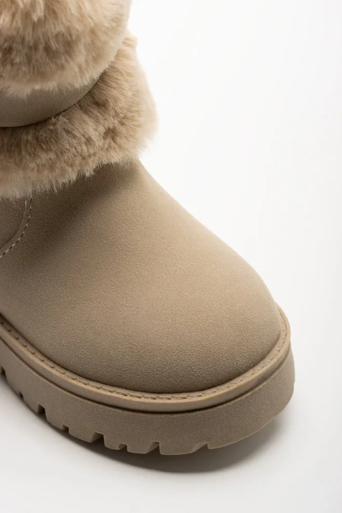 Fur Boots Cream sold by Ackermas product image thumbnail 3