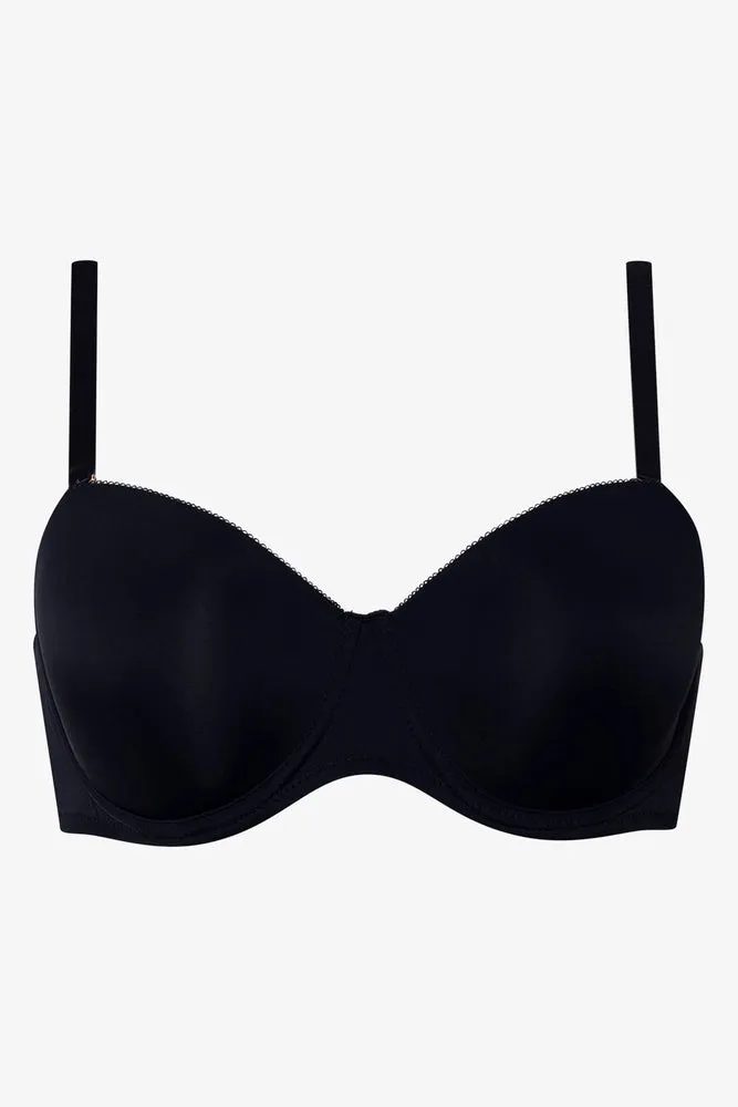 2 Pack Multiway Bras Small Black And Natural sold by Ackermas product image thumbnail 2