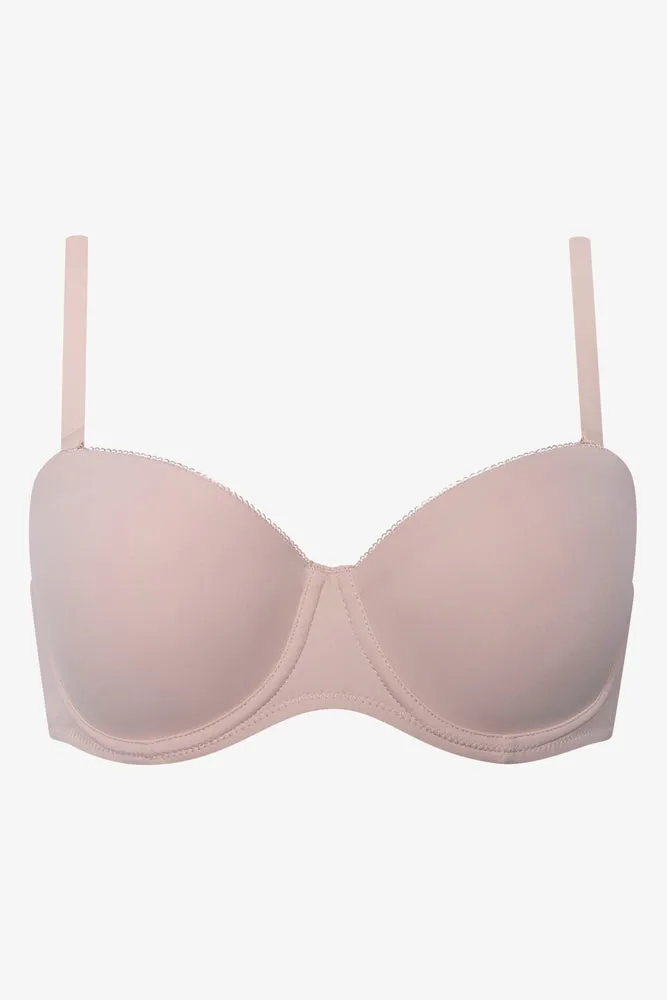 2 Pack Multiway Bras Small Black And Natural sold by Ackermas product image thumbnail 3