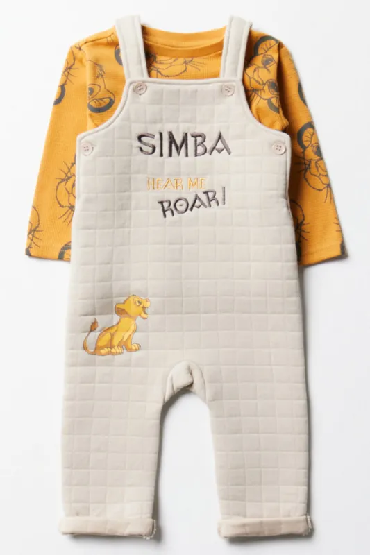 Lion King Dungaree Set Natural sold by Ackermas