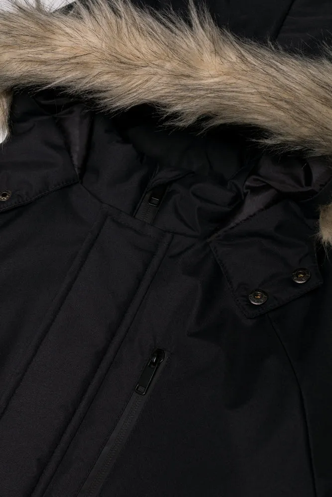 Puffer Parka Jacket Black sold by Ackermas product image thumbnail 2