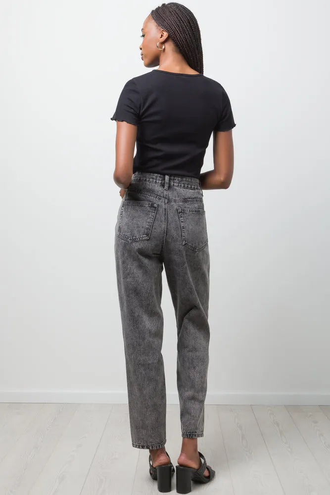 Crew Neck Short Sleeve T-Shirt Black sold by Ackermas product image thumbnail 3