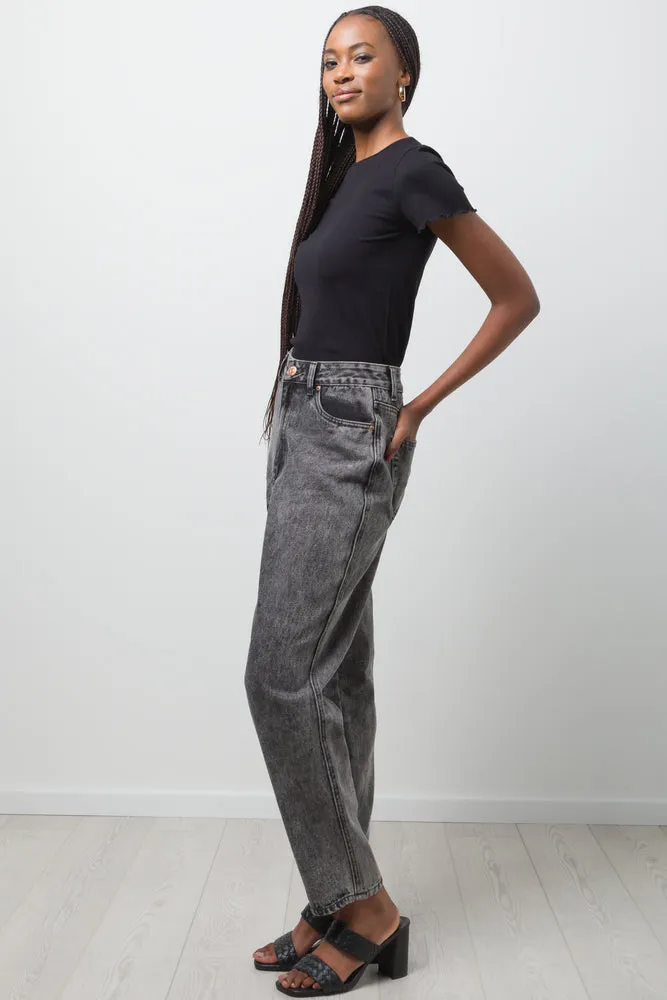 Crew Neck Short Sleeve T-Shirt Black sold by Ackermas product image thumbnail 2