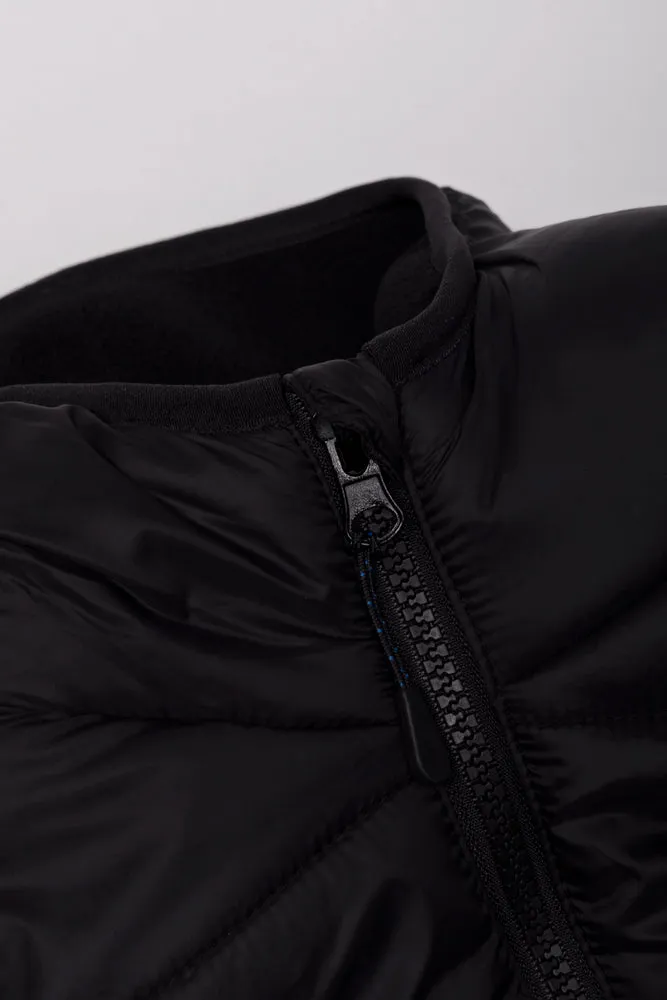 Hooded Sleeveless Jacket Black sold by Ackermas product image thumbnail 2