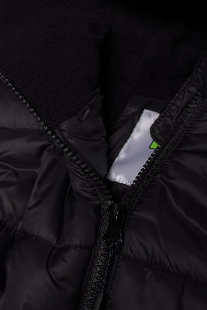 Hooded Sleeveless Jacket Black sold by Ackermas product image thumbnail 3