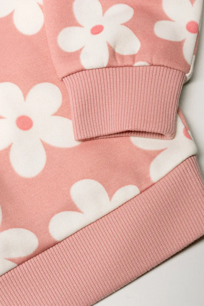 2 Pack Flower Hoodies Peach And Cream sold by Ackermas product image thumbnail 3