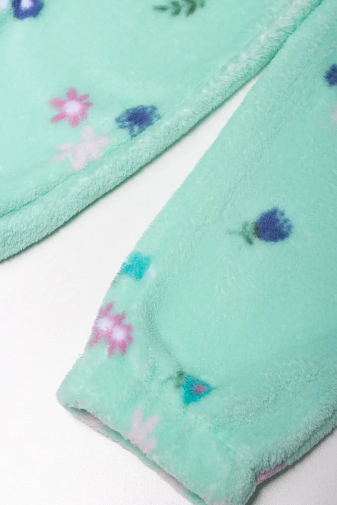 Fleece Bunny Pyjamas Green sold by Ackermas product image thumbnail 3