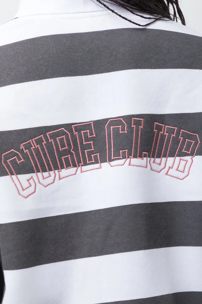 Collar Stripe Tracktop White And Grey sold by Ackermas product image thumbnail 4