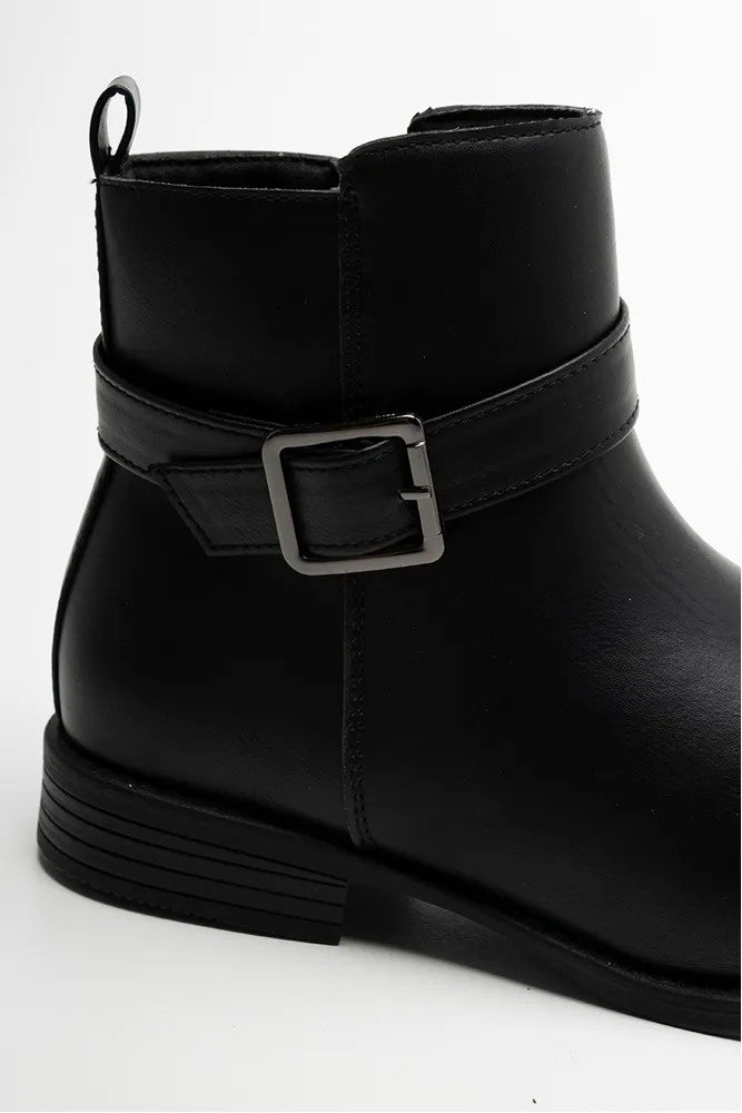Buckle Boots Black sold by Ackermas product image thumbnail 3