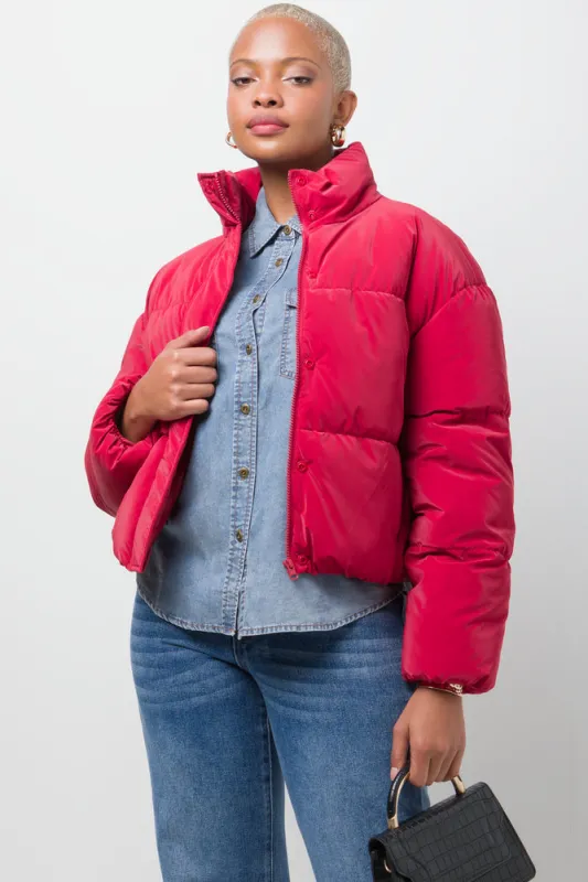 Puffer Jacket Red sold by Ackermas