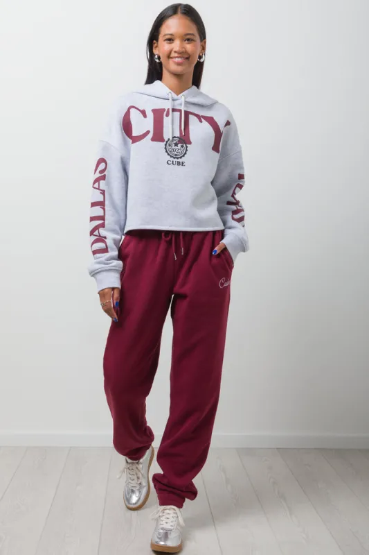 Trackpants Burgundy sold by Ackermas