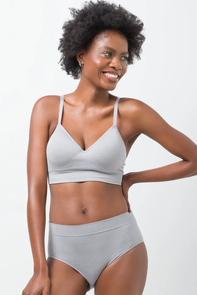 3 Pack Seam-Free Briefs Black, Grey And White sold by Ackermas product image thumbnail 2