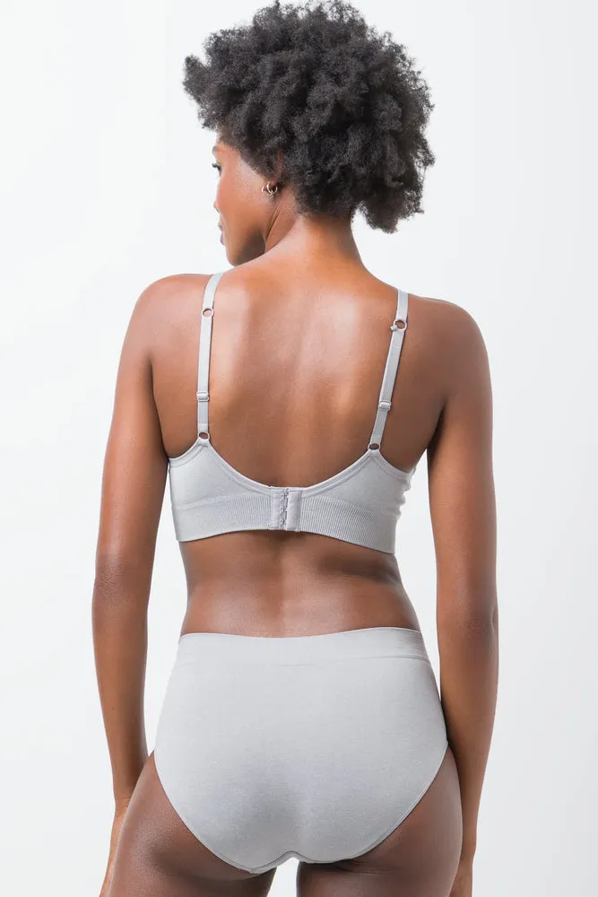 3 Pack Seam-Free Briefs Black, Grey And White sold by Ackermas product image thumbnail 4