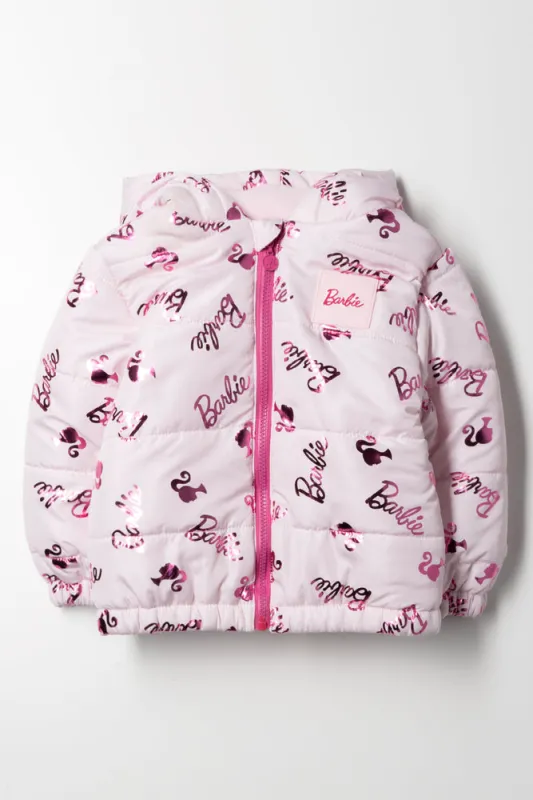 Barbie Puffer Jacket Pink sold by Ackermas