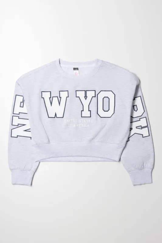 Crop Tracktop Grey sold by Ackermas