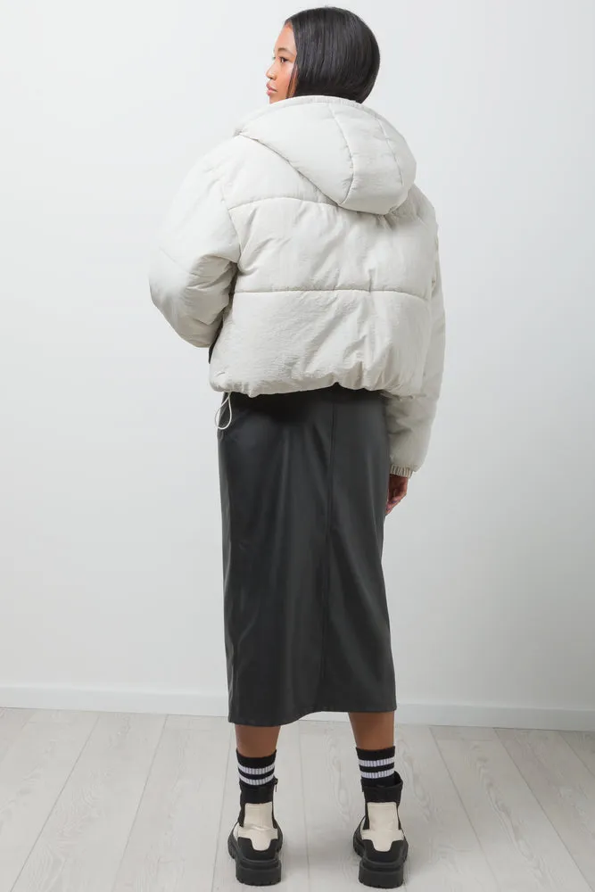 Puffer Jacket Cream sold by Ackermas product image thumbnail 3