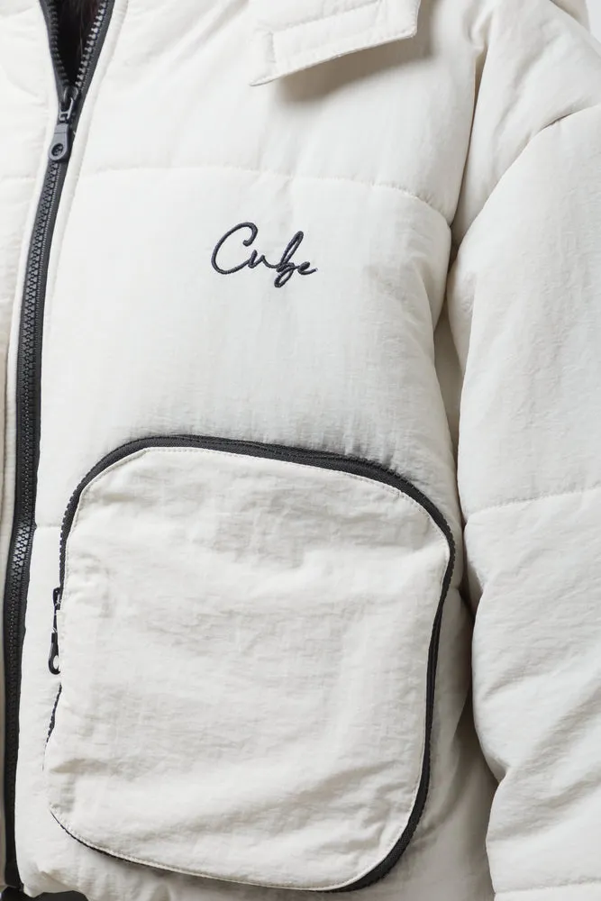 Puffer Jacket Cream sold by Ackermas product image thumbnail 4