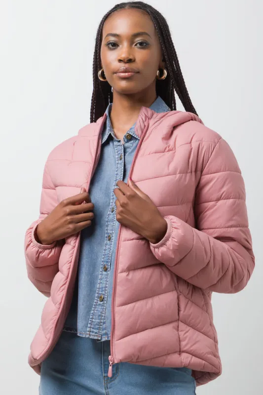 Puffer Jacket Pink sold by Ackermas