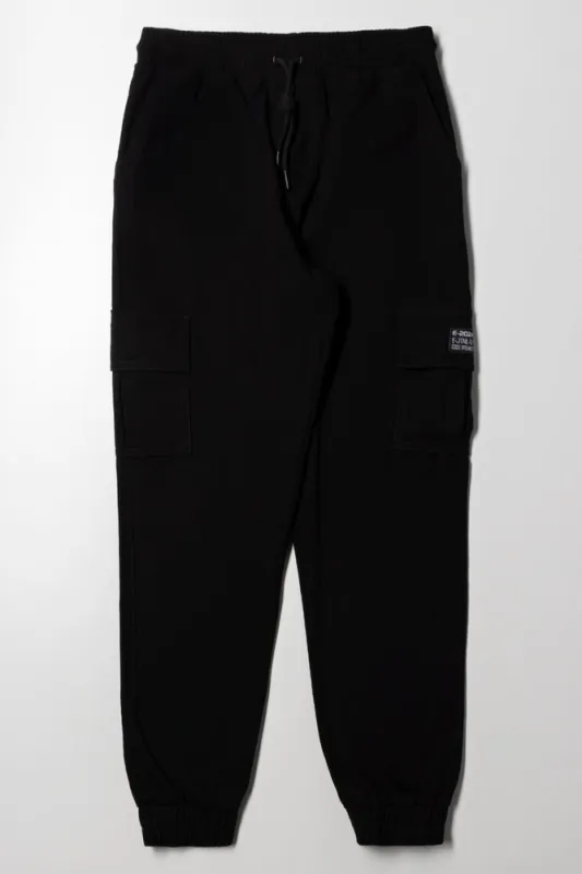 Cargo Joggers Black sold by Ackermas