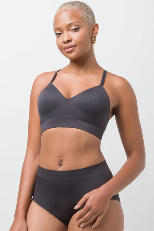 Seam-Free Bralette Grey sold by Ackermas