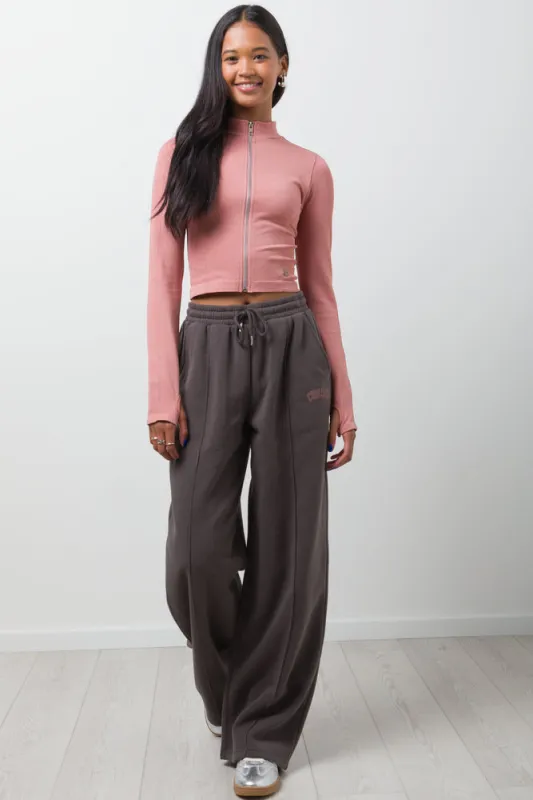 Wide Leg Trackpants Charcoal sold by Ackermas
